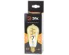 Лампа светодиодная Эра E27 7W 2400K F-LED ST64-7W-824-E27 spiral gold Б0047665