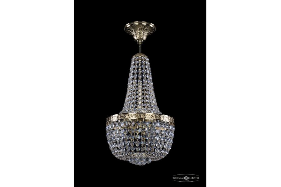 Люстра на штанге Bohemia Ivele Crystal 19281/H2/25IV G