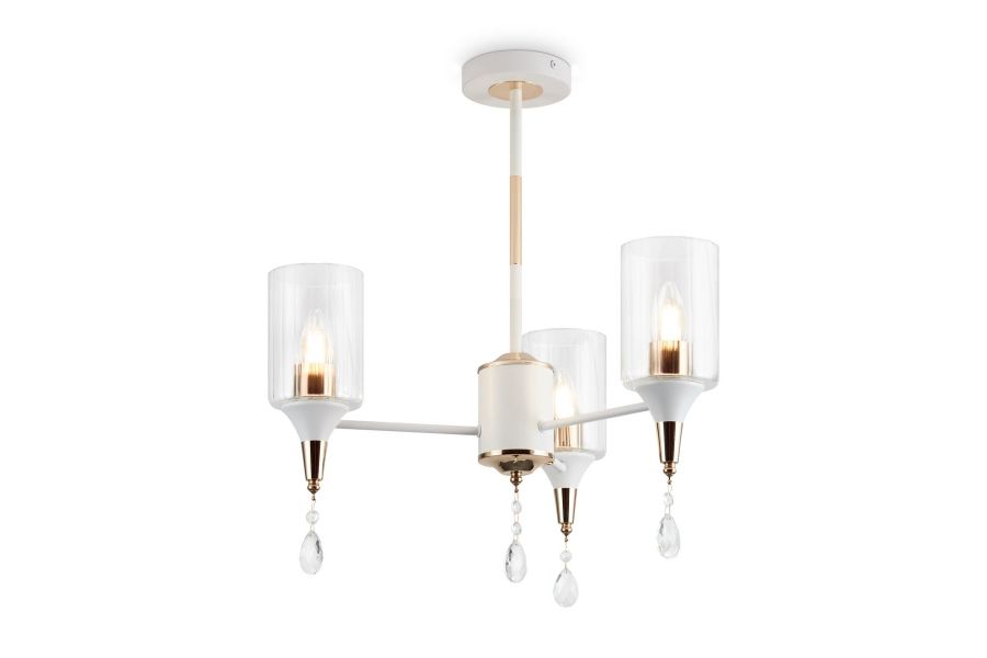 Люстра на штанге Freya Refraction FR5650PL-03WBS