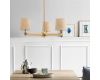 Люстра на штанге ImperiumLoft Stavra Jorgenson White/Dark Wood 203579-26