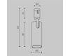 Трековый магнитный светильник Maytoni Technical Focus Led Flarity TR144-1-12W4K-W-PT