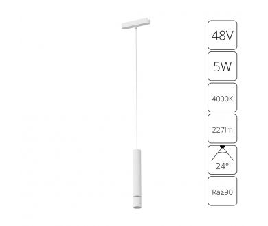 Трековый магнитный светильник Arte Lamp Rapid A6159PL-1WH