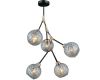 Люстра на штанге Illumico IL0263-5PSQ-79 BK AB