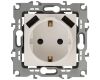 Розетка 2P+E со шторками и 2xUSB Эра 14-4109-02 Б0047868