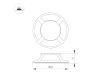 Накладка Arlight ART-DECK-CAP-LID4-R65 (SL, STEEL) 045353