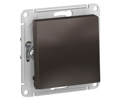 Купить Выключатель 1-клавишный мокко Schneider Electric Atlas Design ATN000611 Выключатель 1-клавишный мокко Schneider Electric Atlas Design ATN000611