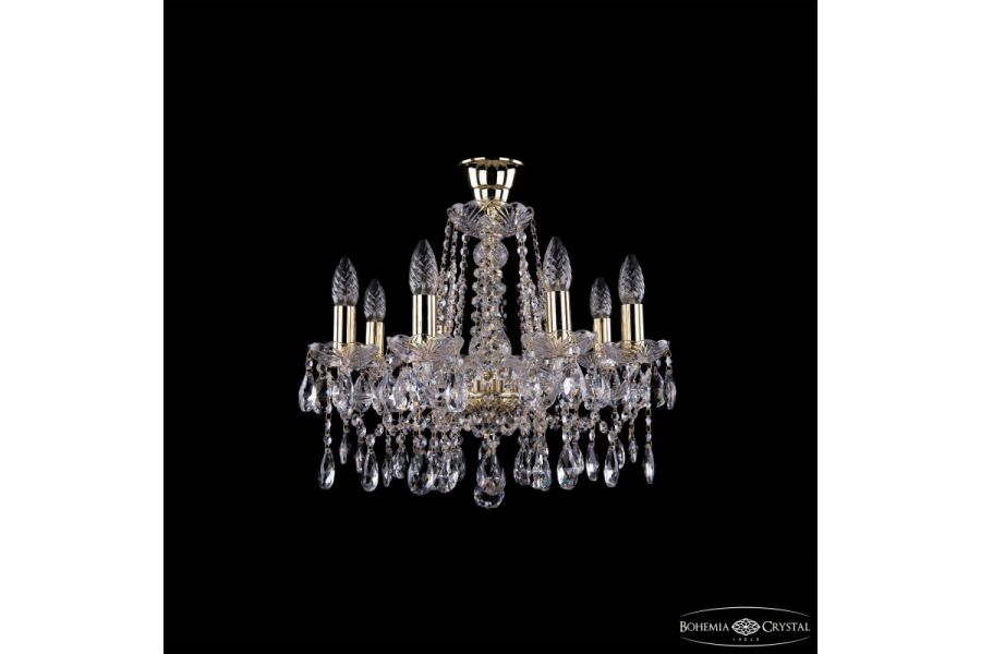 Подвесная люстра Bohemia Ivele Crystal 1413/8/165 G tube