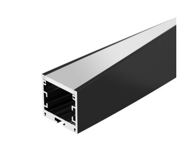Алюминиевый профиль Arlight SL-ARC-3535-Twist90L-400 Black 032679