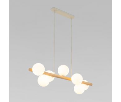 Подвесная люстра TK Lighting 5905 Estera Wood a068624