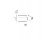 Питание боковое к треку 5040xx-(F)/(R) Lightstar Quattro 504117-FRPS