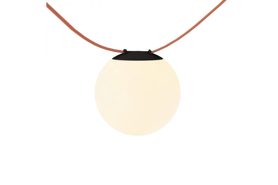 Трековый однофазный светильник Denkirs Belty orb DK5550-BK