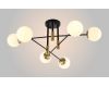 Потолочная люстра Crystal Lux Fidel FIDEL PL6 BLACK