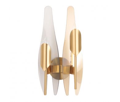 Бра Crystal Lux CASA AP2 BRASS