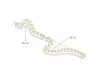Грейзер Arlight THOR-3D-A24-25x27mm 24V White6000 (24 W/m, IP65, 1m, wire x2) 045255