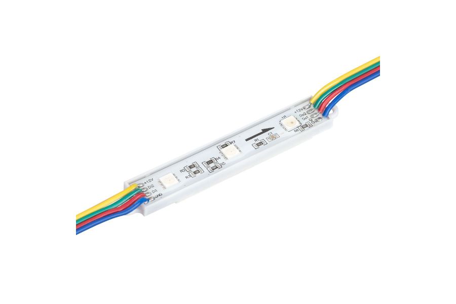 Модуль управляемый Arlight SPI-B3 12V RGB-RAM (0.6W, IP66, 120 deg) 036824