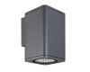 Уличный настенный светильник Arlight LGD-EVO-WALL-S100x100-12W Warm3000 (GR, 44 deg, 230V) 046193