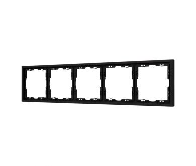 Купить Рамка пластиковая Arlight FRM-NOBE-SFPL-5-BK 054228 Рамка пластиковая Arlight FRM-NOBE-SFPL-5-BK 054228