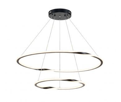 Подвесная люстра Arte Lamp Veritate A2211SP-2BK