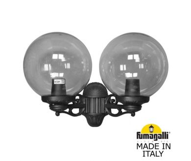 Уличный настенный светильник Fumagalli Globe G30.141.000.AZF1R