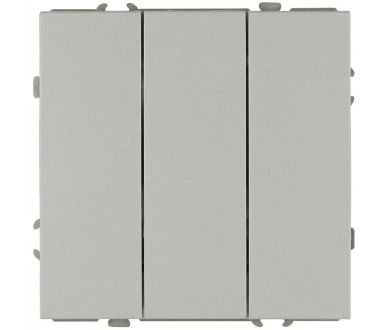 Выключатель Эра Galaxy 15-1107-03 тройной 10АХ-250В IP20 алюминий Б0070718