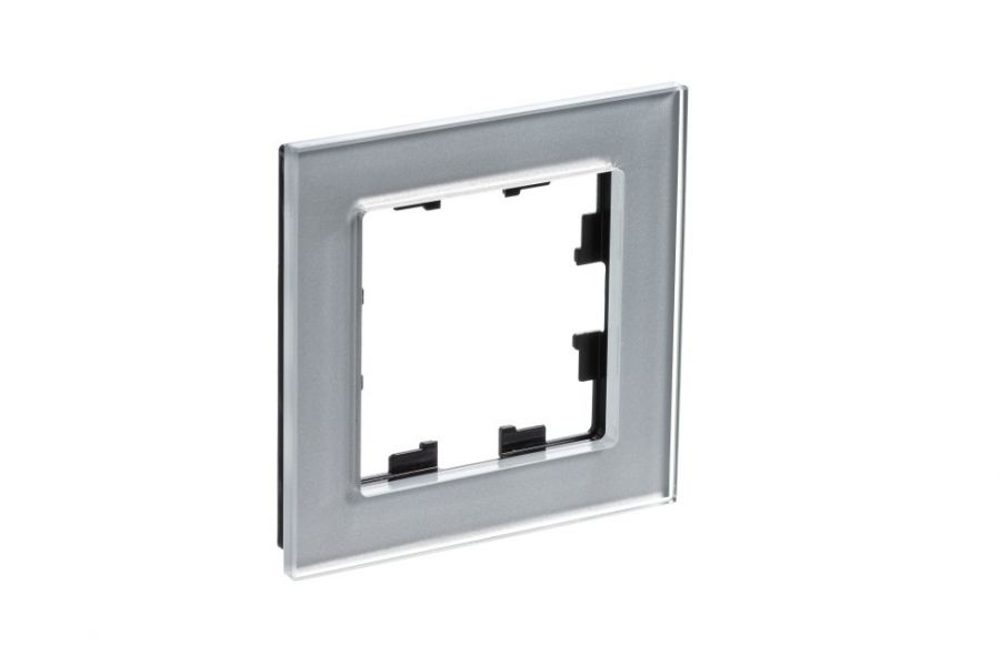 Рамка 1-ая Systeme Electric AtlasDesign Nature Стекло алюминий ATN320301