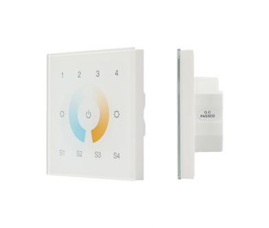 Сенсорная панель Arlight DALI-901-11-4G-4SC-MIX-DT8-IN White BUS/230V 037198