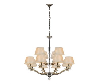 Купить Подвесная люстра iLamp Vivaldi 85125/8+4 CR Подвесная люстра iLamp Vivaldi 85125/8+4 CR