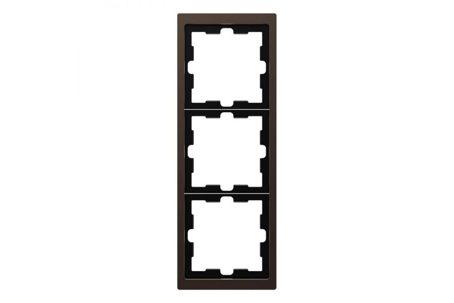 Рамка 3-постовая Schneider Electric Merten D-Life MTN4030-6552