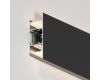 Алюминиевый профиль Arlight WALL-2575-DUAL-2000 ANOD BLACK 052332