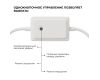 Контроллер RGB 220В 500Вт однокнопочный для светодиодного неона Apeyron 17-49 smd 5050 04-190