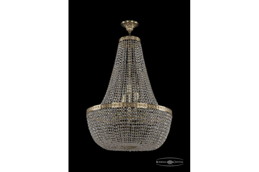 Люстра на штанге Bohemia Ivele Crystal 19051/H2/55IV G
