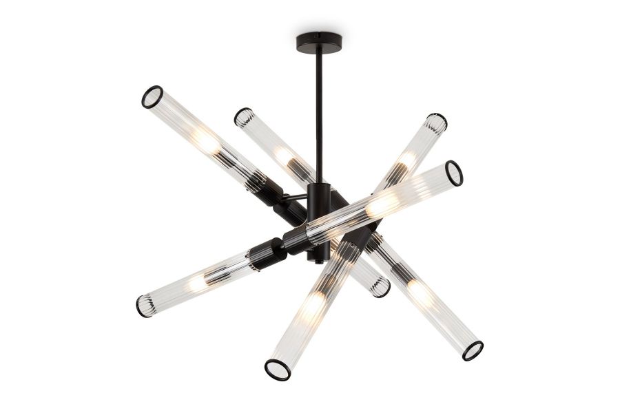 Люстра на штанге Freya Radiant FR5642PL-08B