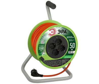 Удлинитель силовой Эра RP-4e-3x1.5-50m Б0056104