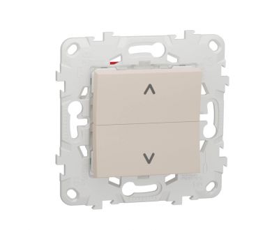 Выключатель двухклавишный Schneider Electric Unica New NU520744