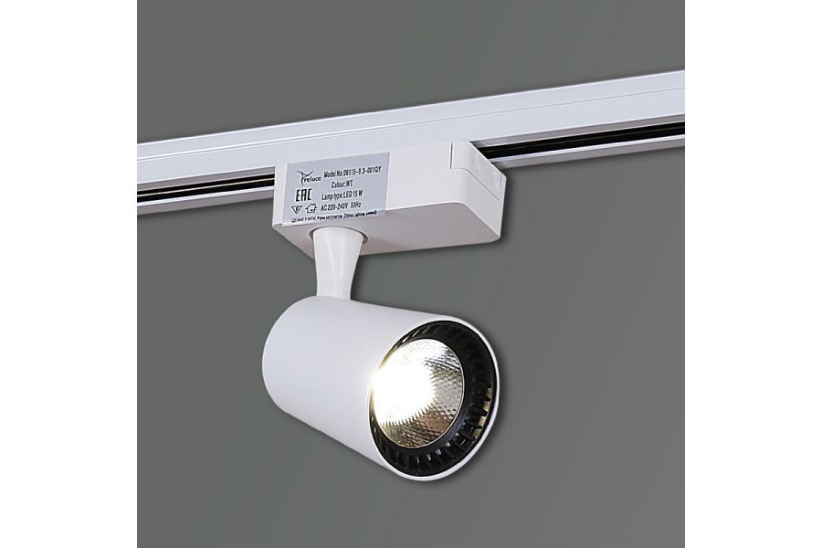 Трековый светильник Reluce 06115-9.3-001QY LED15W WT