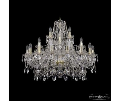 Подвесная люстра Bohemia Ivele Crystal 1411/16+8+4/300 G
