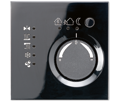 Регулятор для установки температуры Jung LS2178TSSW
