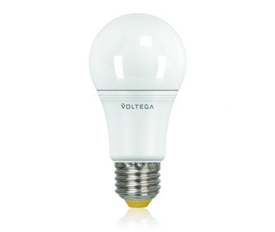Лампа светодиодная Voltega E27 10.5W 2800К шар матовый VG2-A2E27warm11W 5737