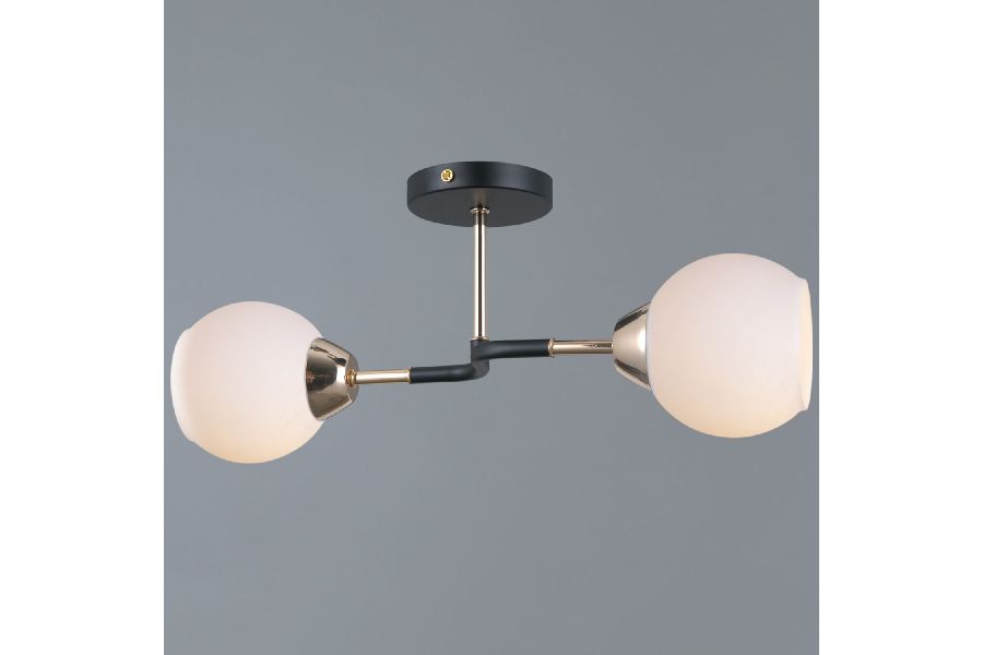 Потолочный светильник Illumico IL0689-2CSQ-24 BK FGD LIBRA