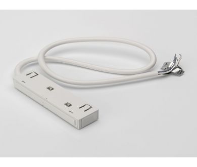Коннектор питания с проводом, 48В, белый, 2,5 м Lumker SY-LINK-CN1-WH-2.5 00-00037954