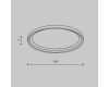 Кольцо для встраиваемого светильника Maytoni Downlight DLA110-B