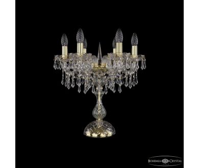 Настольная лампа Bohemia Ivele Crystal 1403L/6/141-47 G