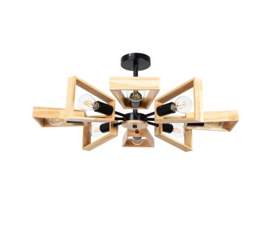 Люстра на штанге Arte Lamp Brussels A8030PL-8BK