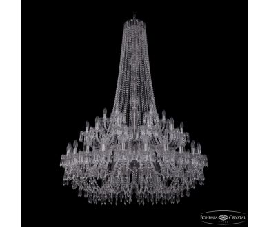 Подвесная люстра Bohemia Ivele Crystal 1403/24+12+6/460/h-177/2d Ni