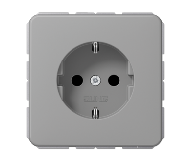 Розетка штепсельная Schuko Jung CD1520BFGR