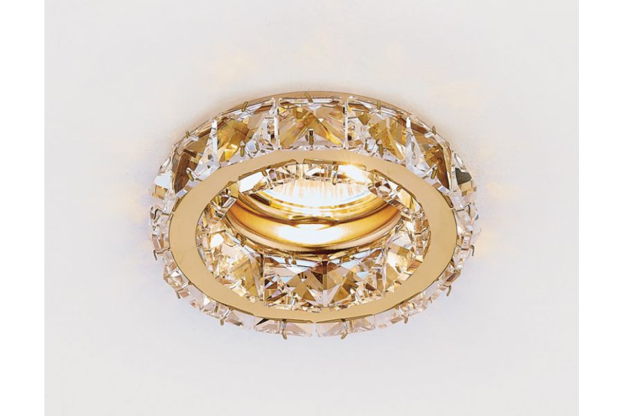 Встраиваемый светильник Ambrella Light K112 CL/G