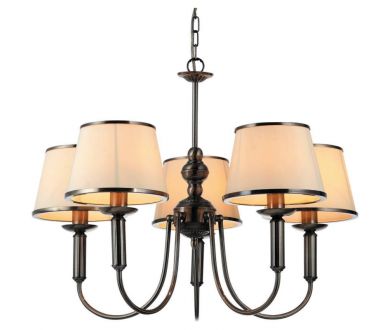 Подвесная люстра Arte Lamp Alice A3579LM-5AB