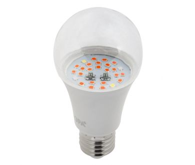 Фитолампа для растений светодиодная ЭРА E27 10W 1310K FITO-10W-RB-E27 Б0050600