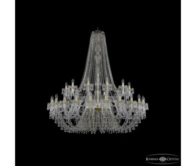 Подвесная люстра Bohemia Ivele Crystal 1410/24+12/530/h-156 G V0300
