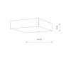 Накладной светильник Nowodvorski Lid Square Led White 10421